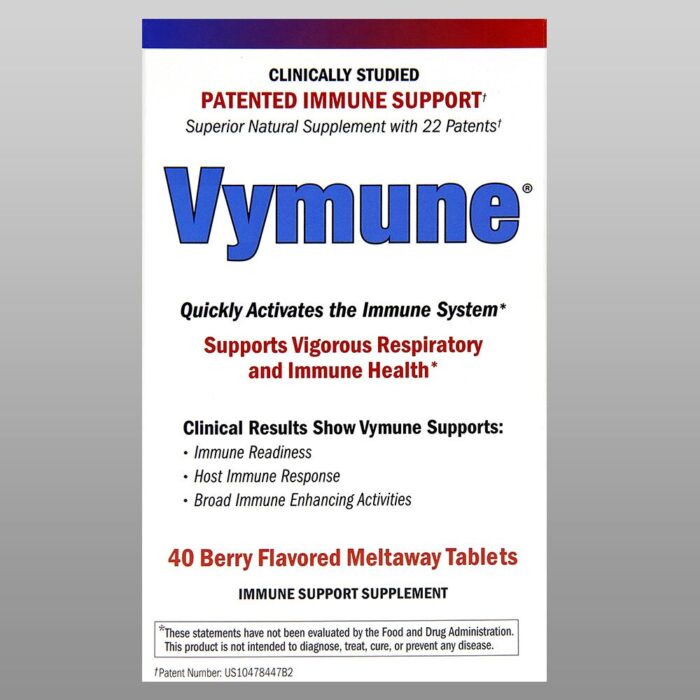Vymune front label